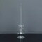 2 Clear 14" Crystal Hurricane Taper Candle Holders Cylinder Glass Shades Party
